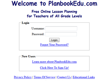 PlanbookEdu in 2004